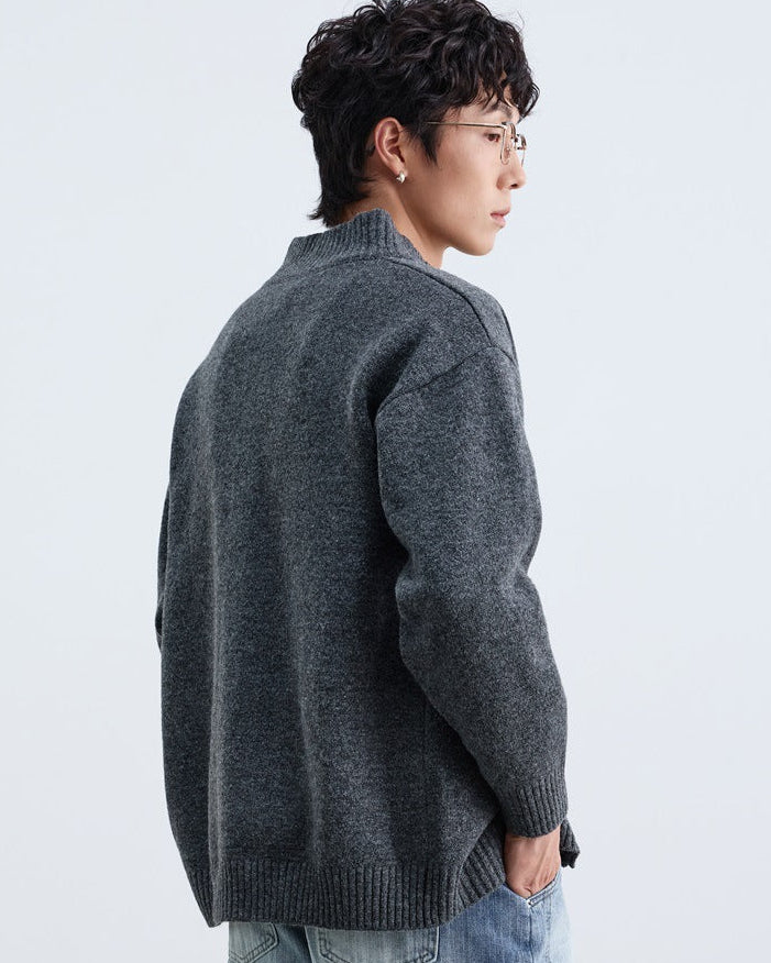 The Riverset Vintage Zipper Cardigan