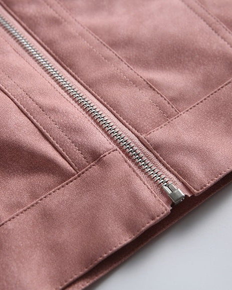 The Rainford PU Loose Cargo Jacket