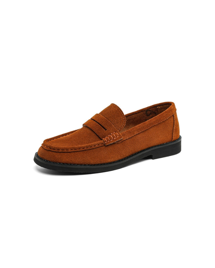 Penny Loafers aus Wildleder