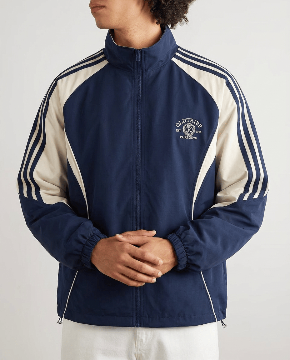 The Contour Striped Collar Jacket