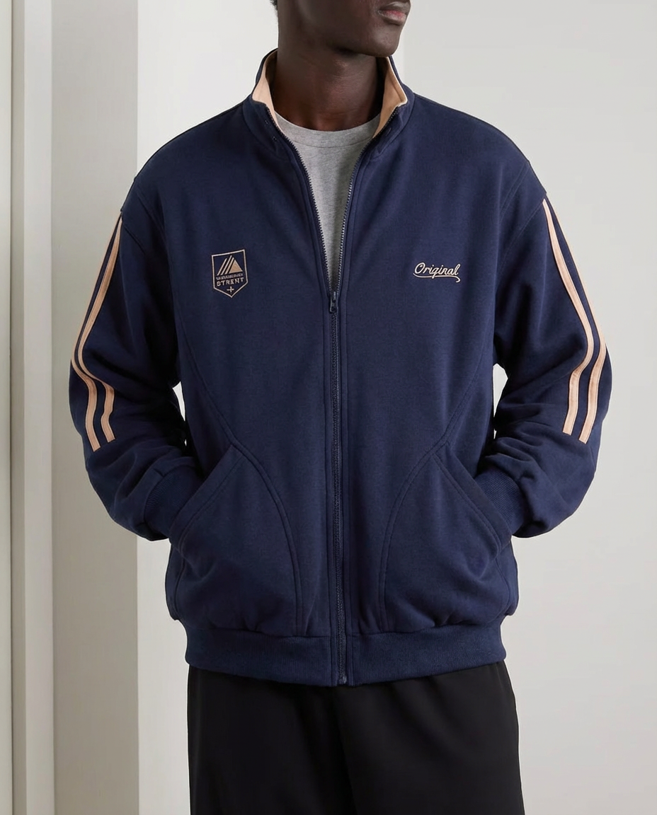 The Marcellus Relaxed Zip Cardigan Jacket