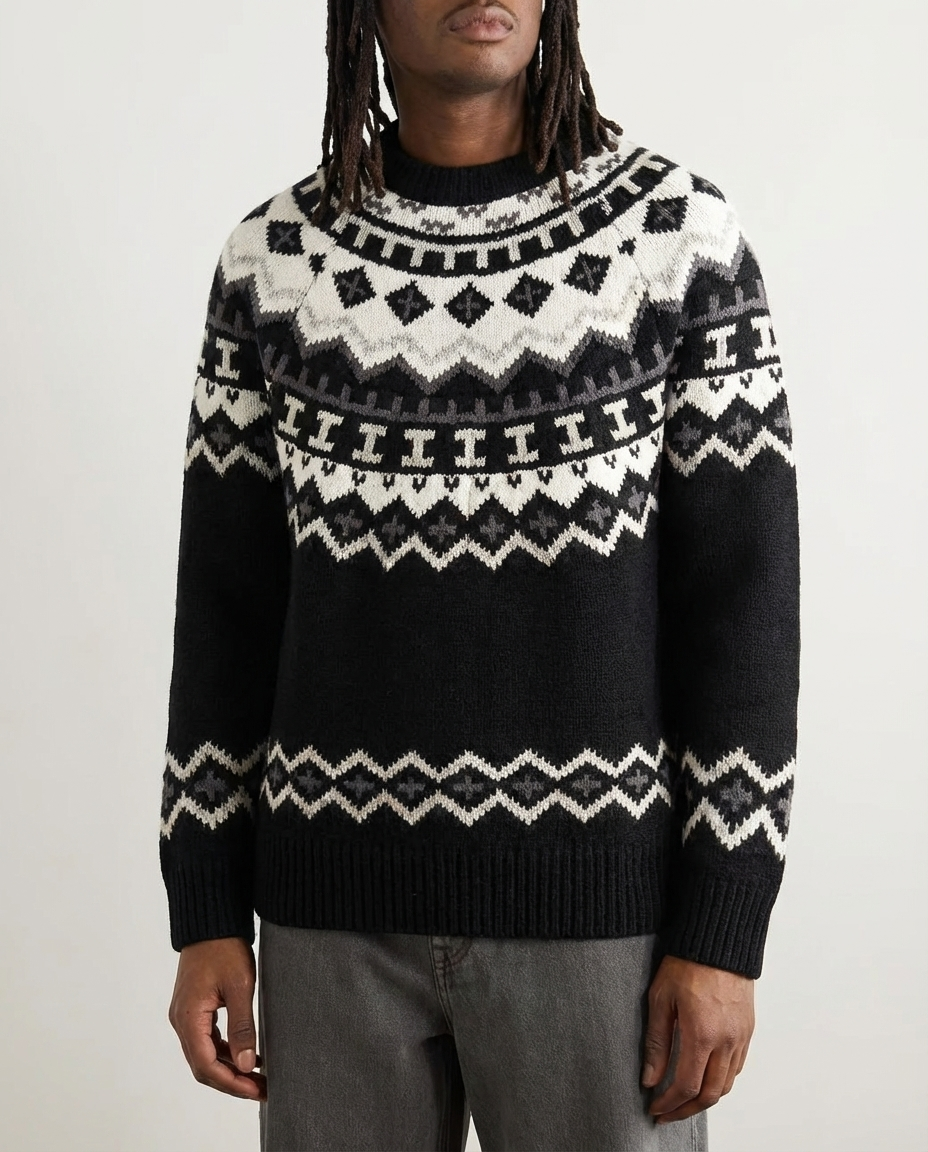 The Nordic Crest Sweater