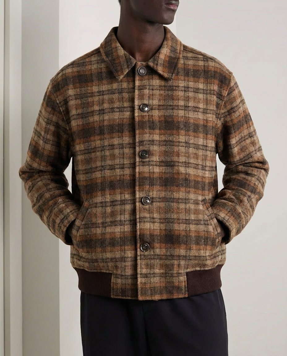 The Oakmere Scottish Plaid Cityboy Jacket