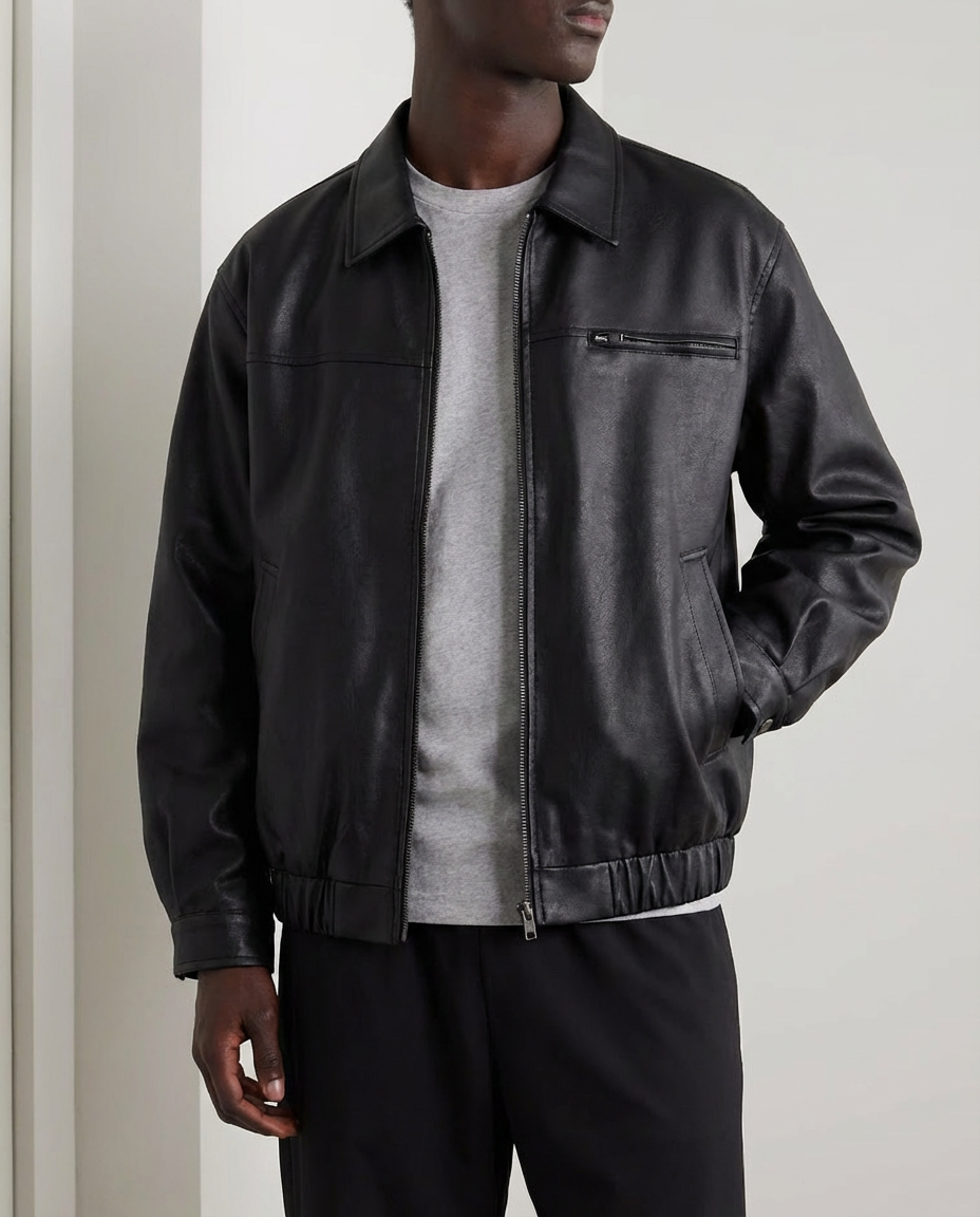 The Phoenix PU Leather Jacket