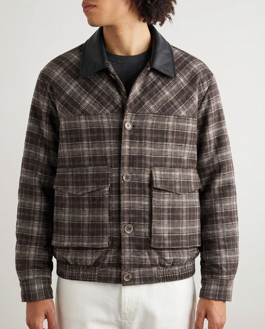 The Ridgeview Plaid Trendy Jacket