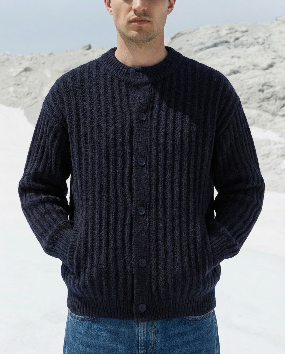 The Strata Weave Cardigan Sweater