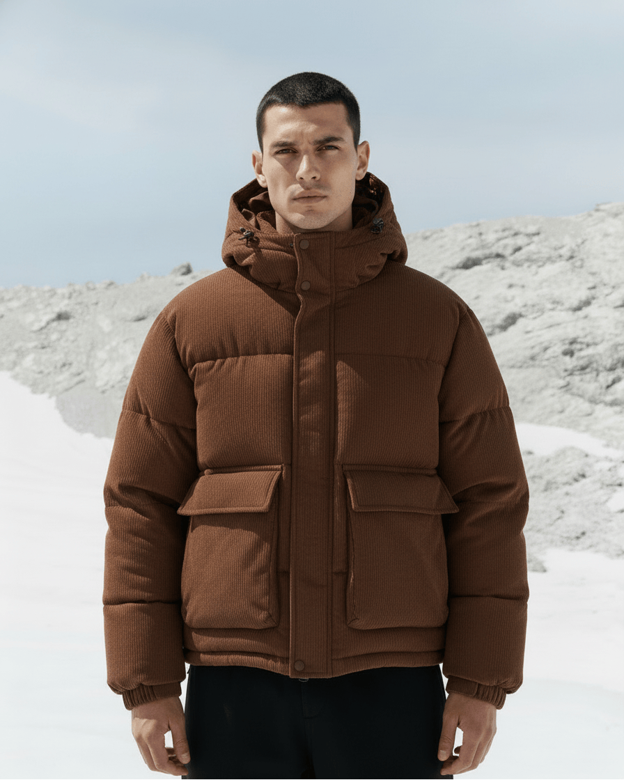 Urban Utility Puffer Jacket
