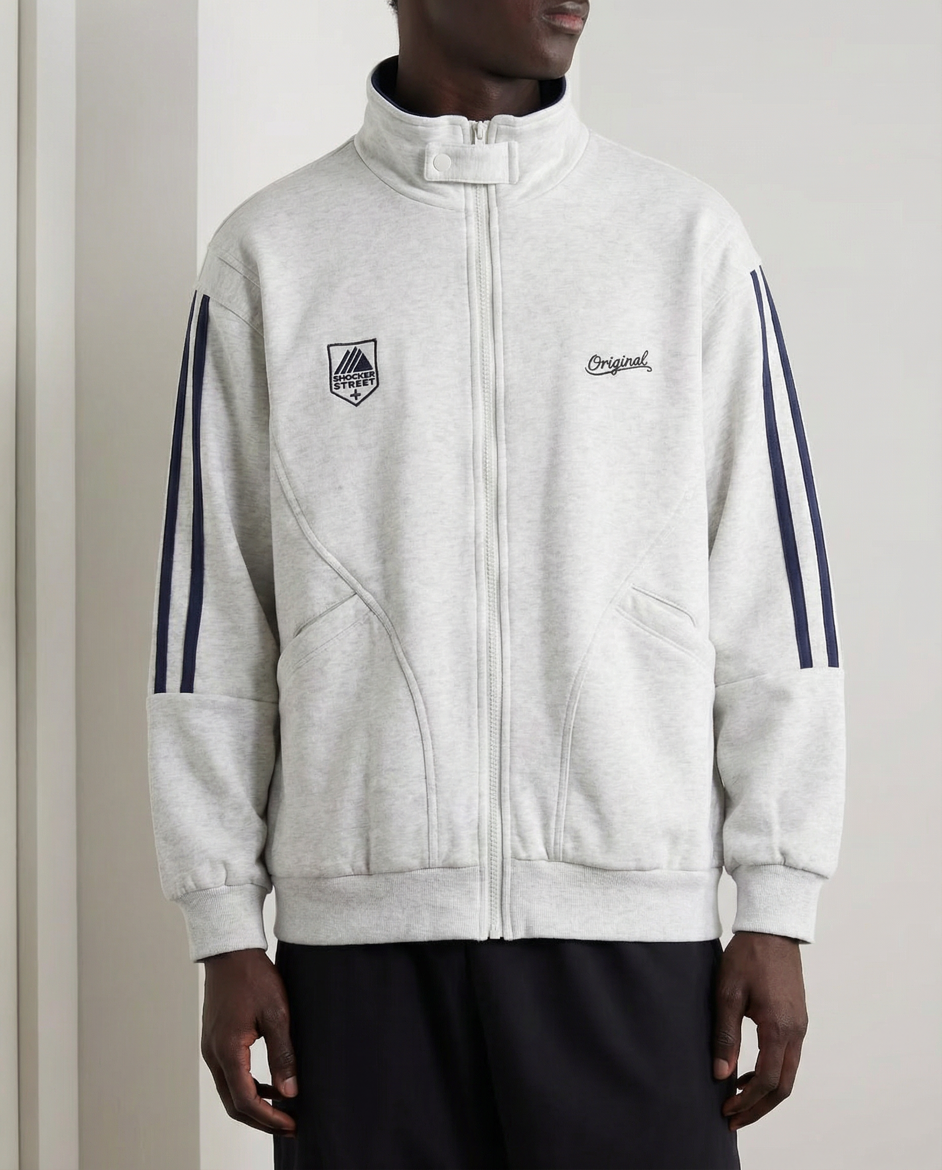 The Marcellus Relaxed Zip Cardigan Jacket