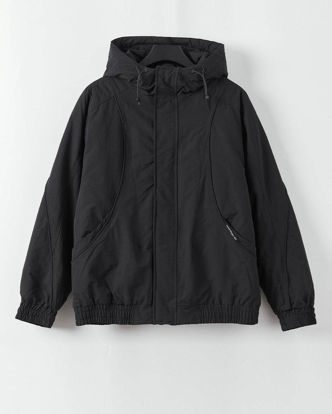 The Hartsell Hooded Cargo Down Jacket