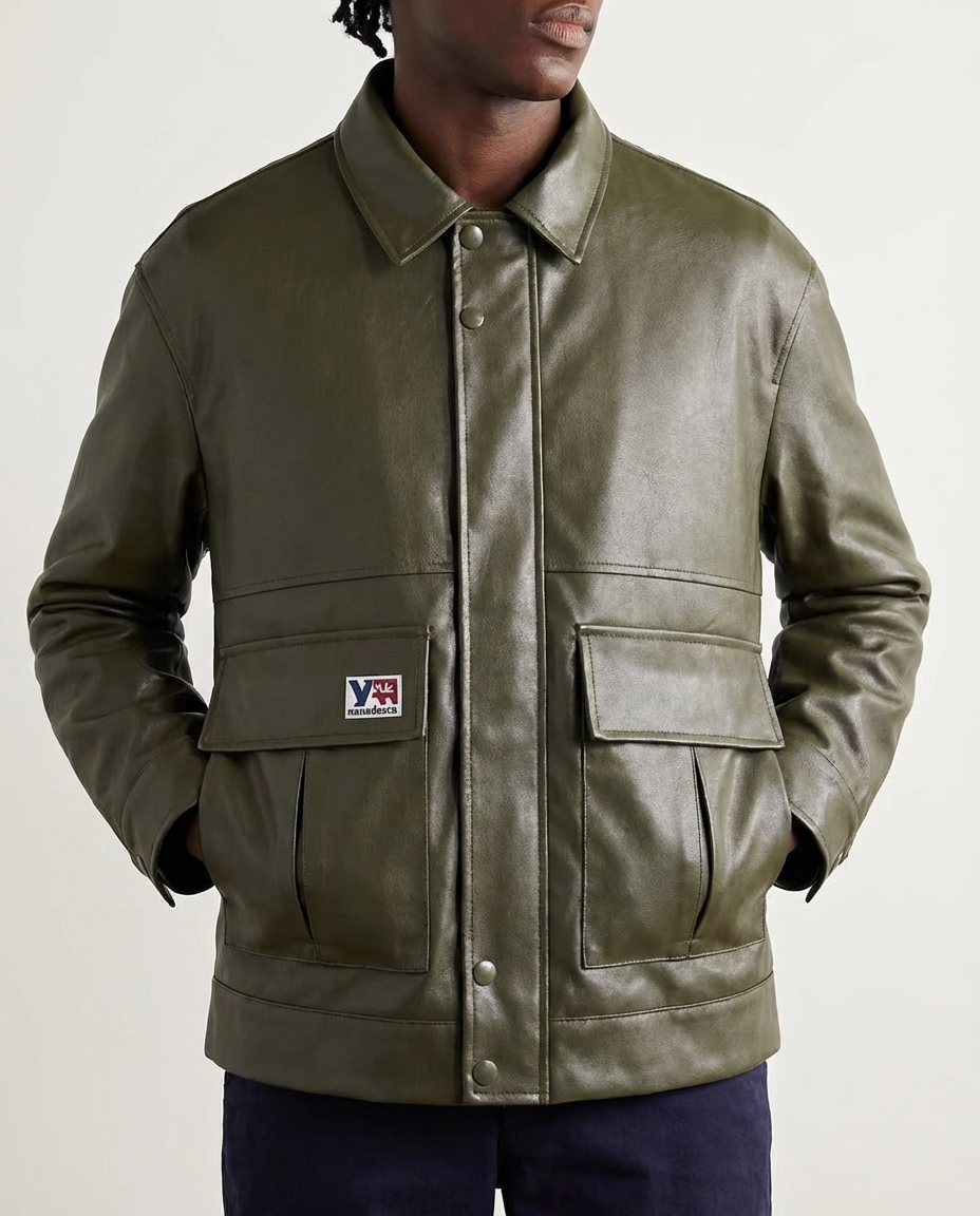 The Copperrail Contour PU Leather Jacket