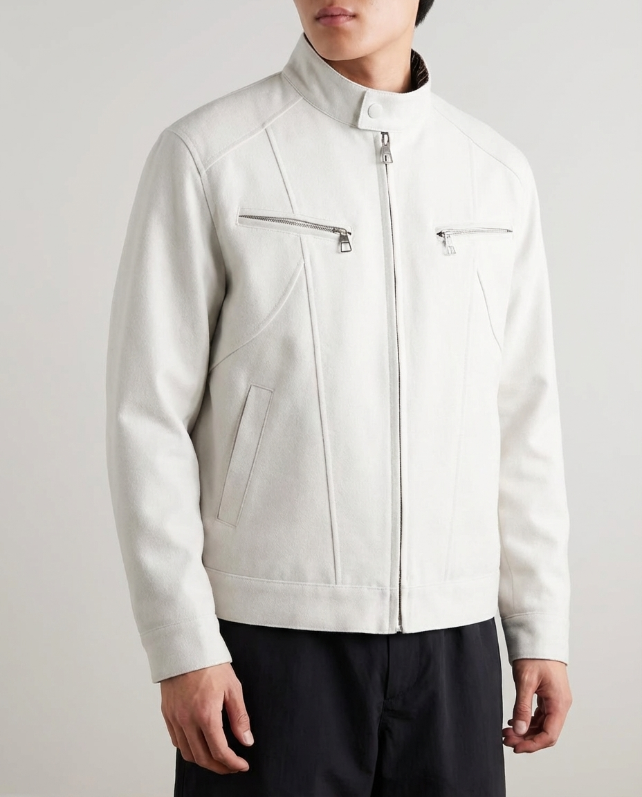 The Monaco Stand-Collar Jacket