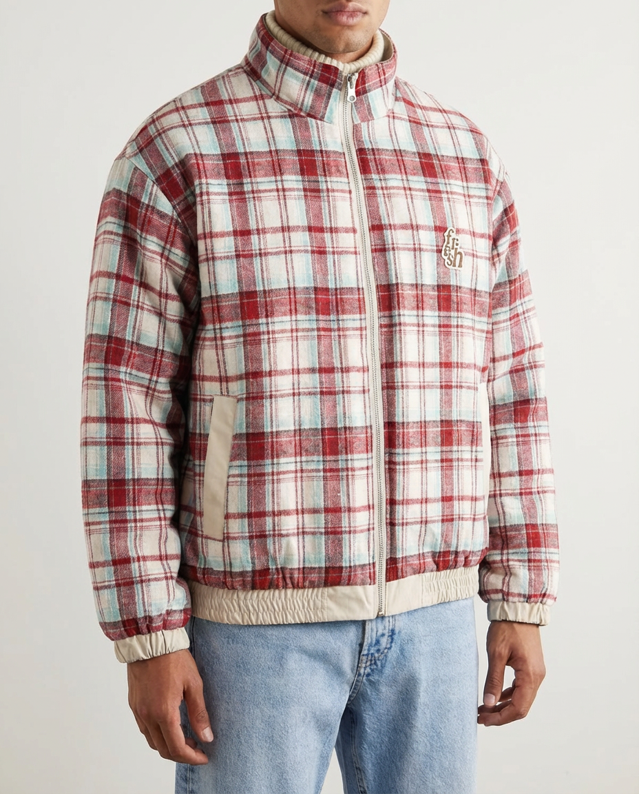 The Reversible Grid Work Jacket