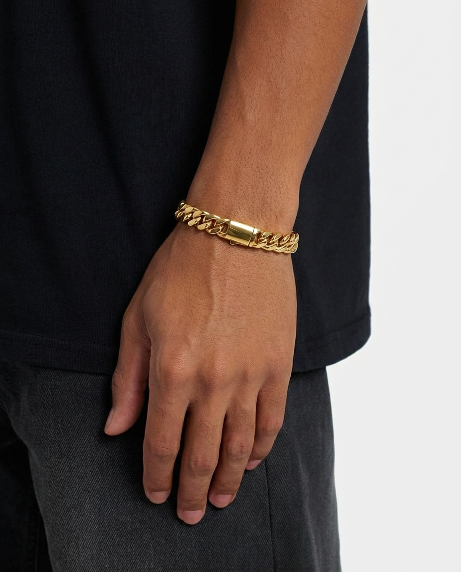 Classic Panama Chain Bracelet