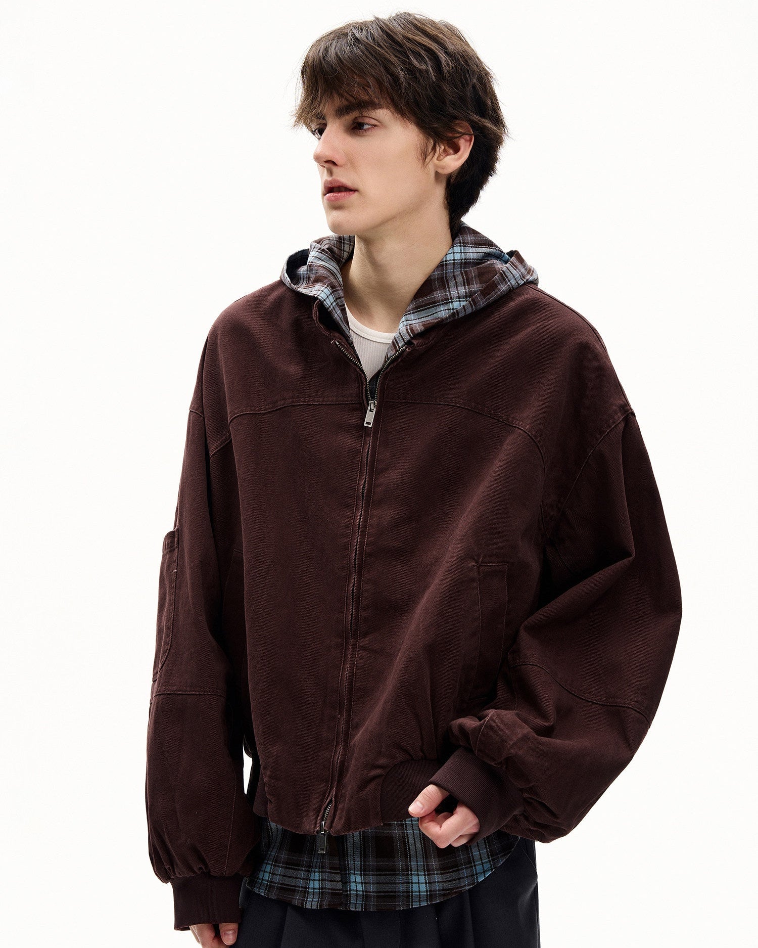 Vintage Wash Cotton Flight Jacket