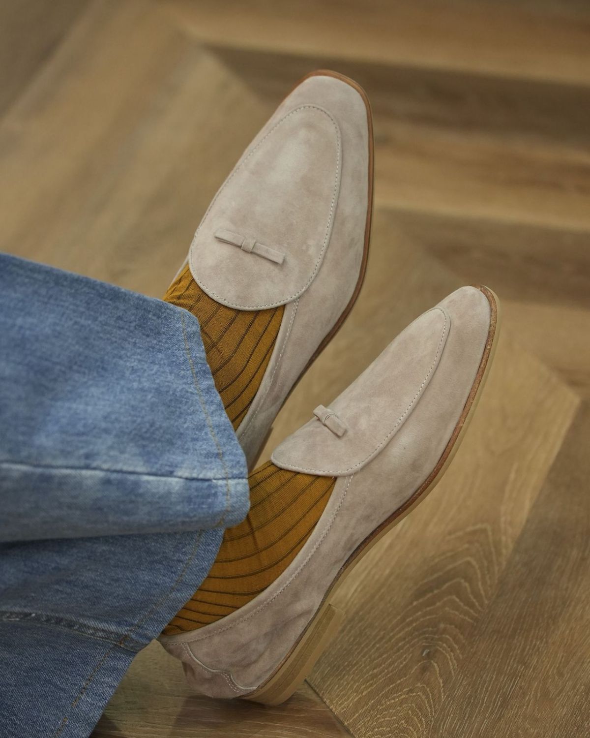 Vintage Penny British Loafers