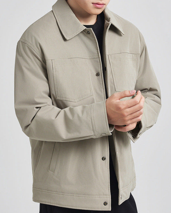The Stratton Twill-Weave Executive Jacket