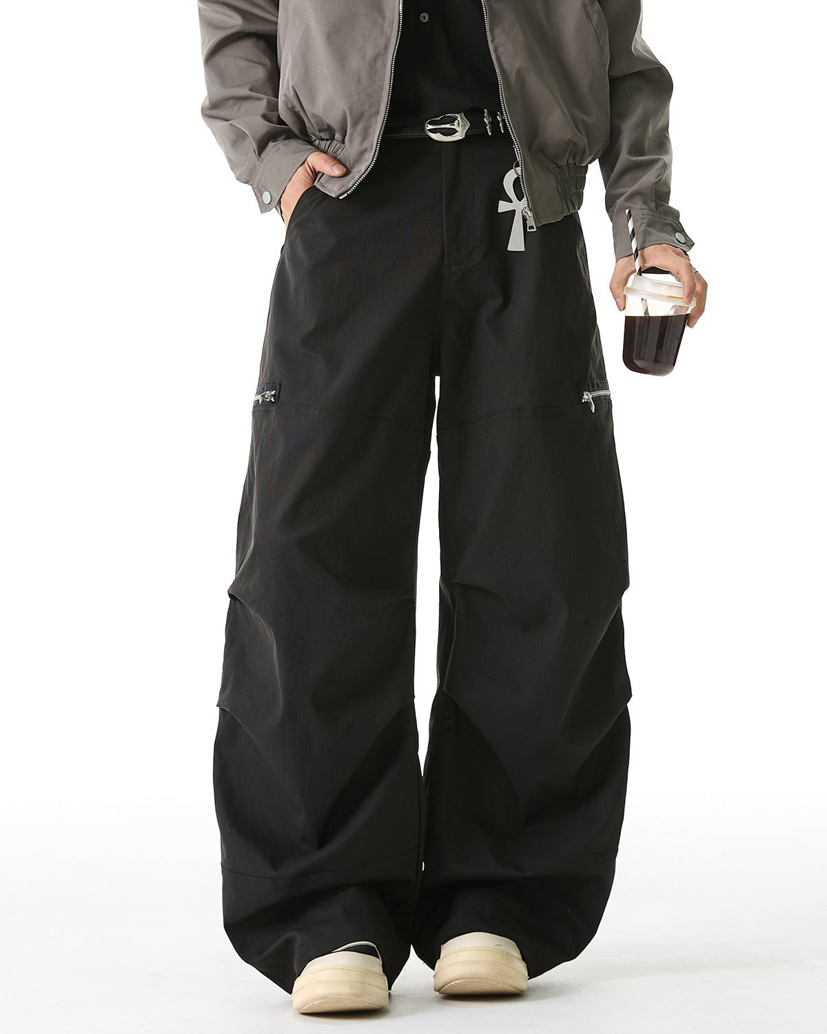 The Aero Pleat Cargo Trousers