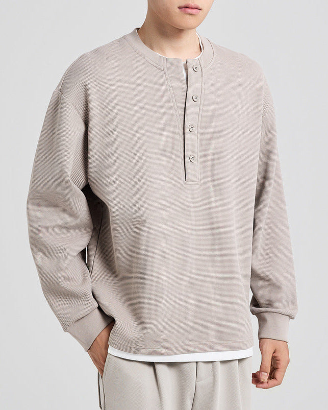 The Ashcroft Waffle Pullover Sweater