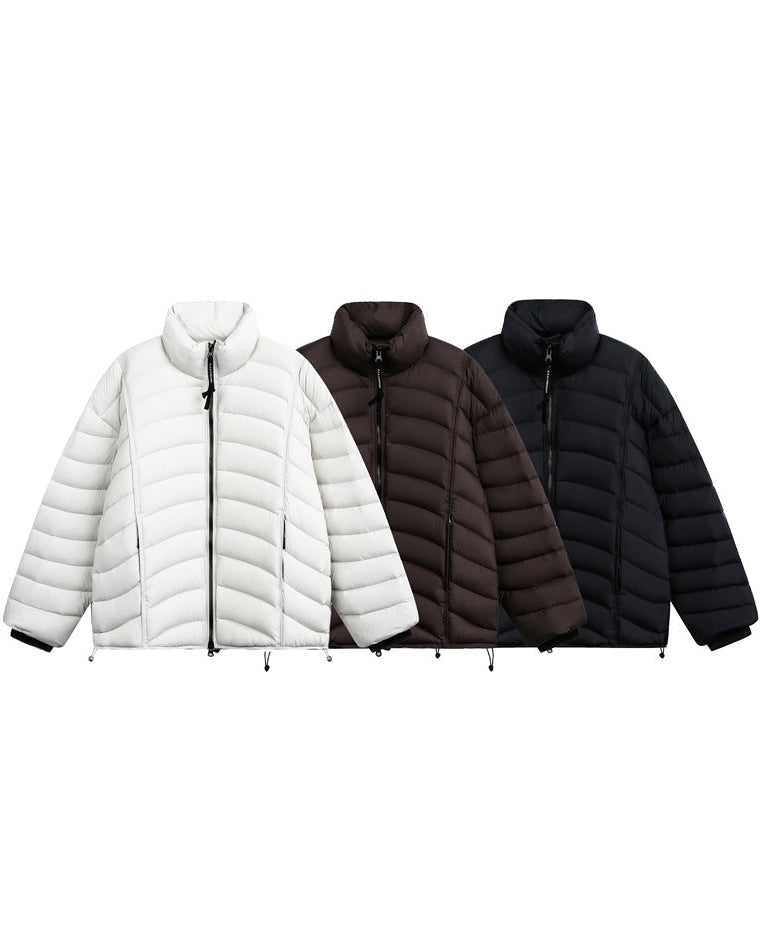 The Frostline Rib Collar Jacket
