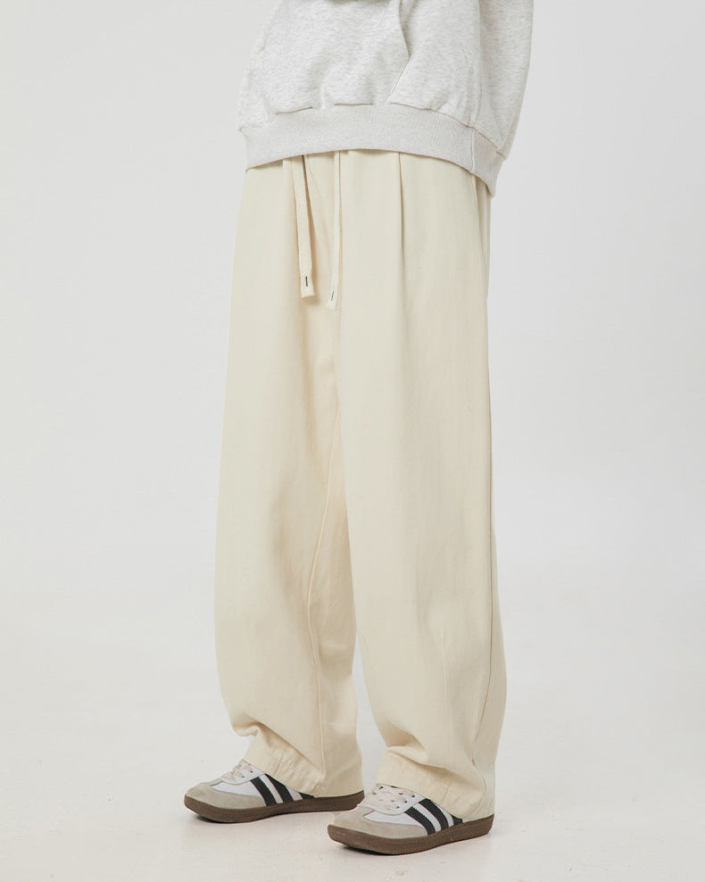 The Haven Fleece Pleat Trousers