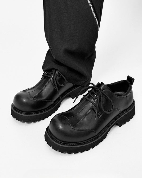 Alpine Sole Combat Derbies Loafers