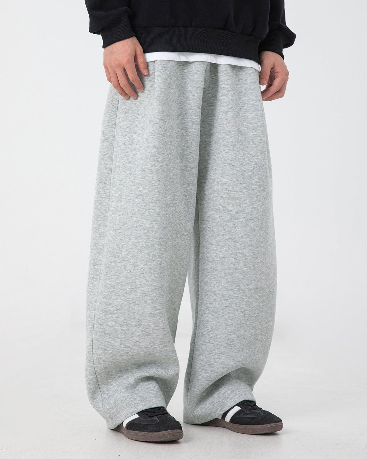 The 3D Pleated Sweatpants