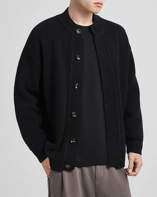 The Pineapple Jacquard Knit Cardigan