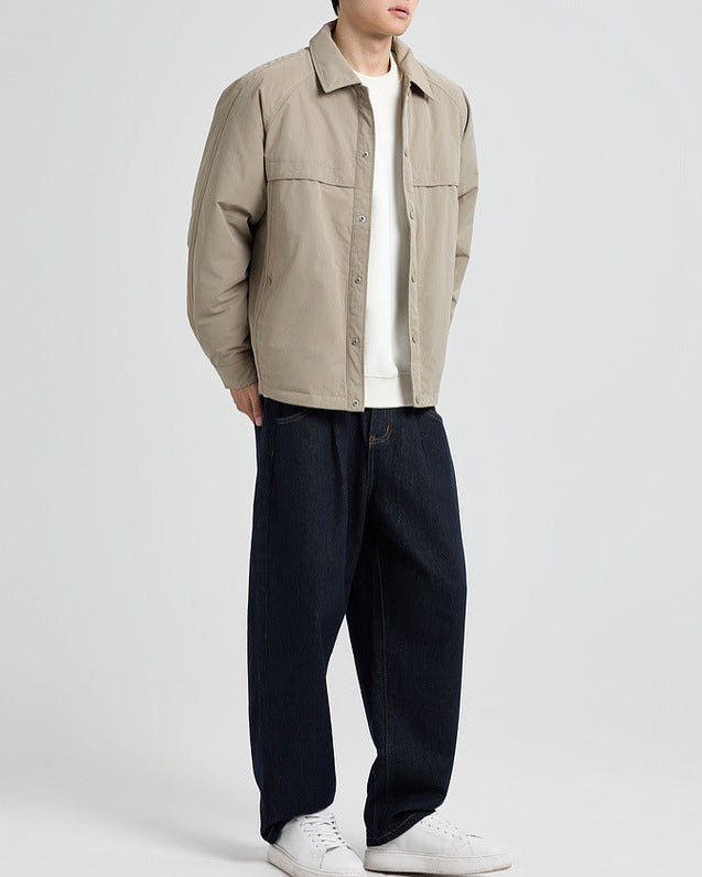 The Fairfax Lapel Down Overcoat