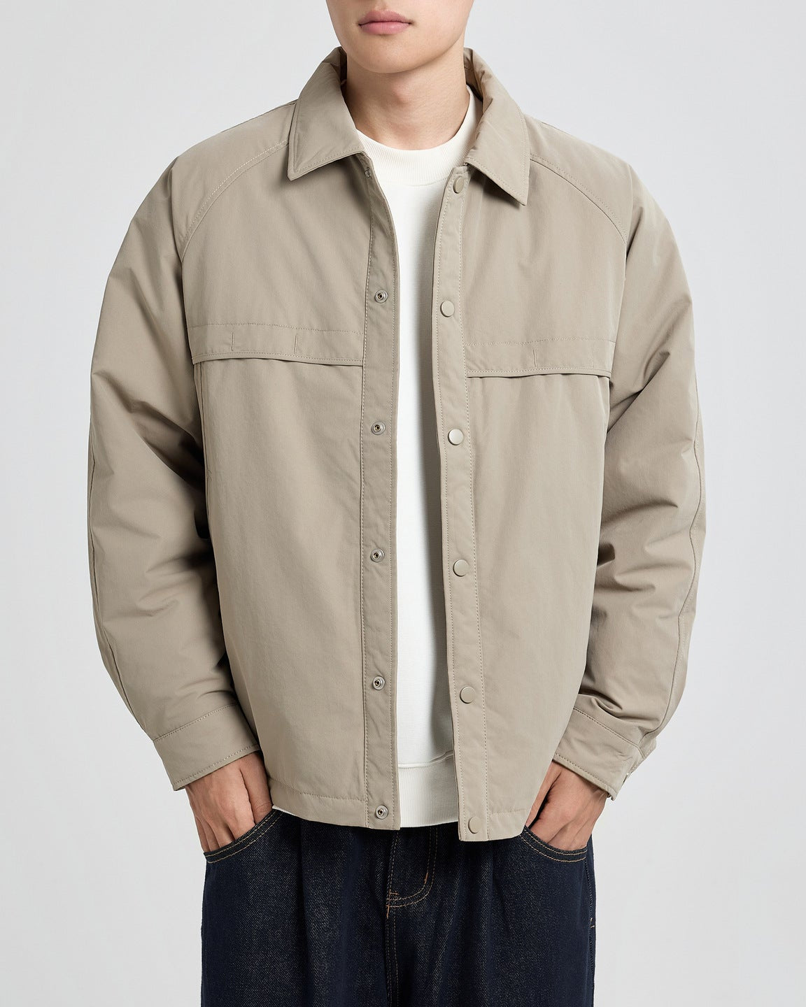 The Fairfax Lapel Down Overcoat