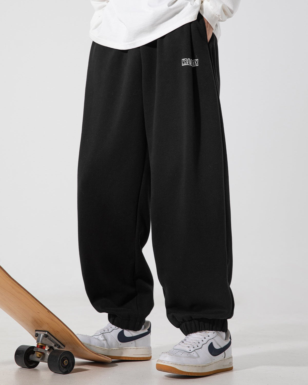The Boulevard Pleated Sweatpants