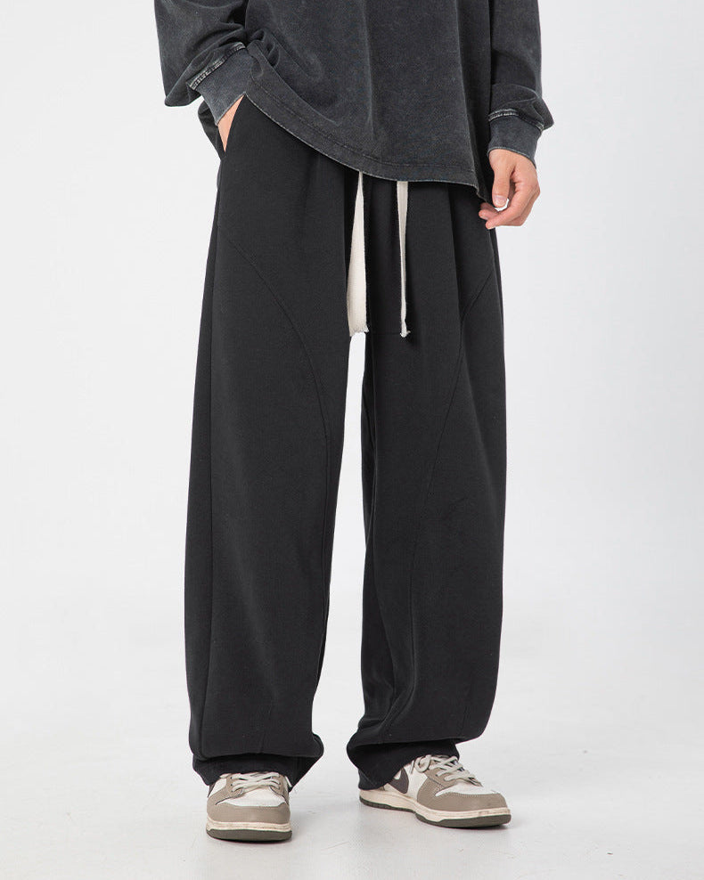 The Split Silhouette Raw Jogger Pants