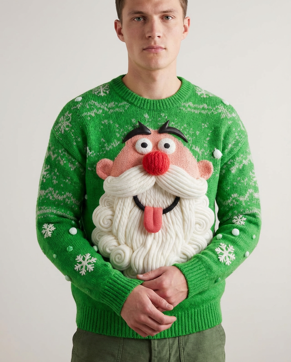 Don't Be Too Serious Crewneck Sweater