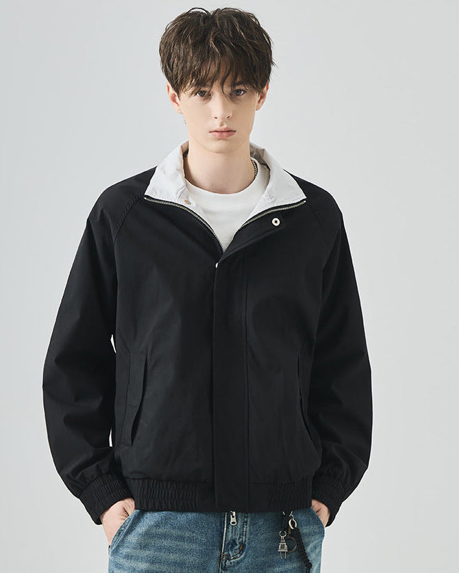 The Ashford Reversible Stand Collar Jacket