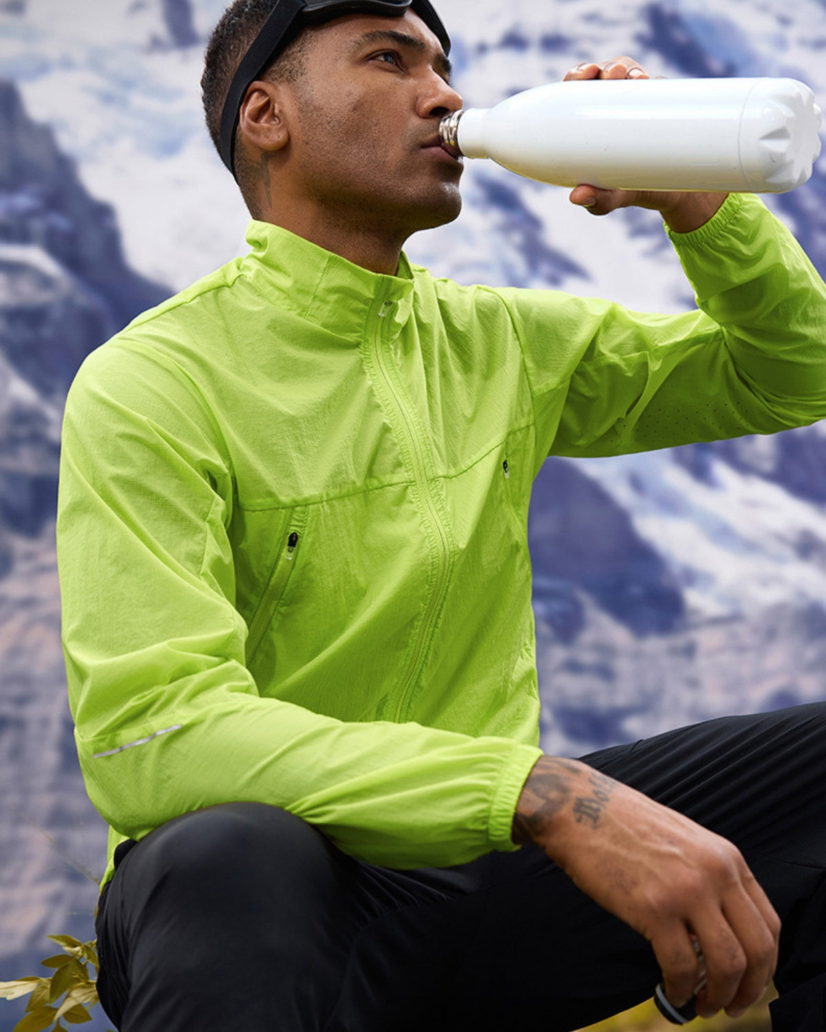 Letvægts windbreaker med høj ydeevne