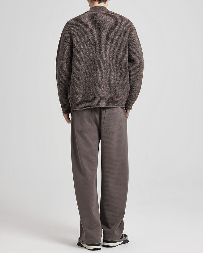 Vinterens teksturstrikkede cardigan