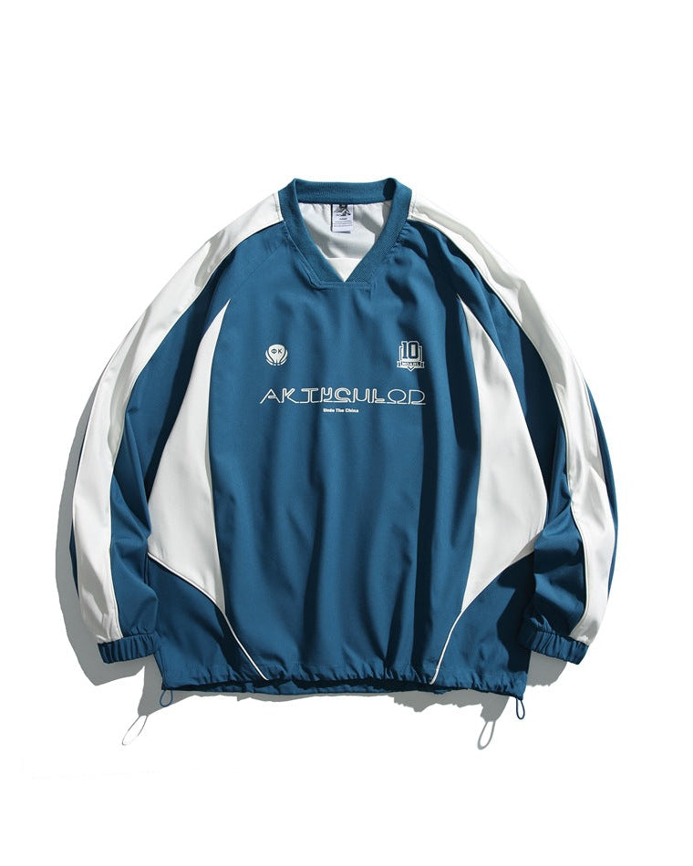 The Lennox V-Neck Raglan Sleeve Sweatshirt