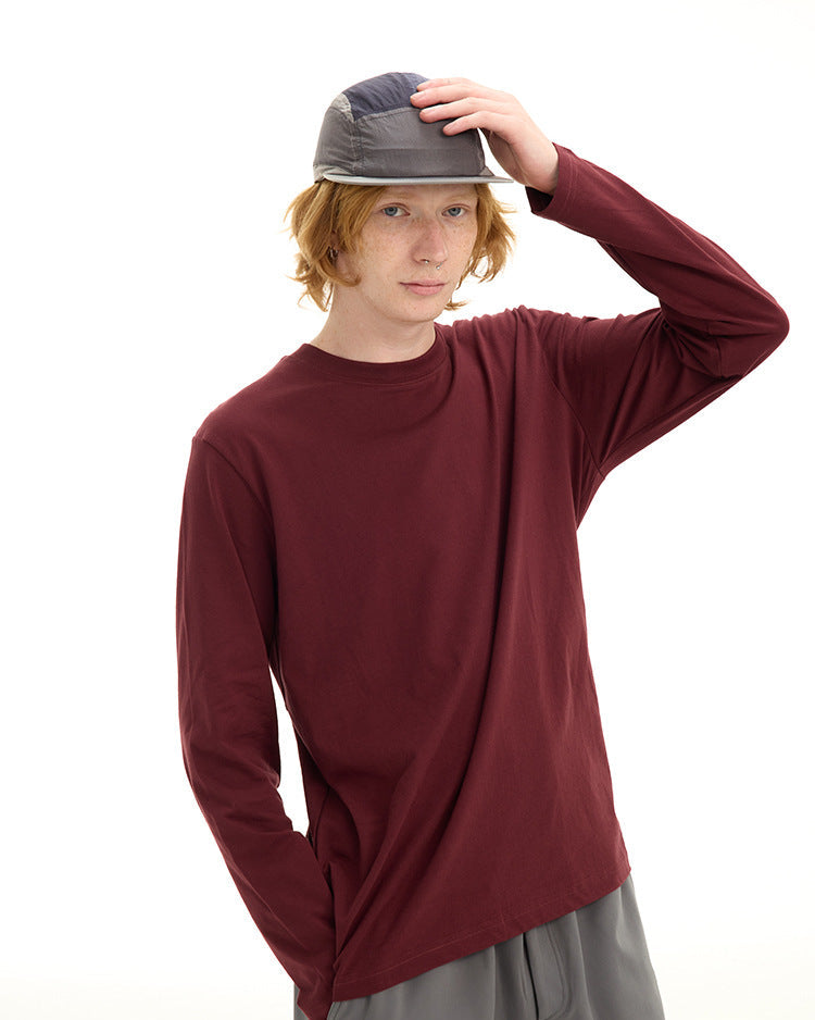 Coreform T-shirt i kæmmet bomuld