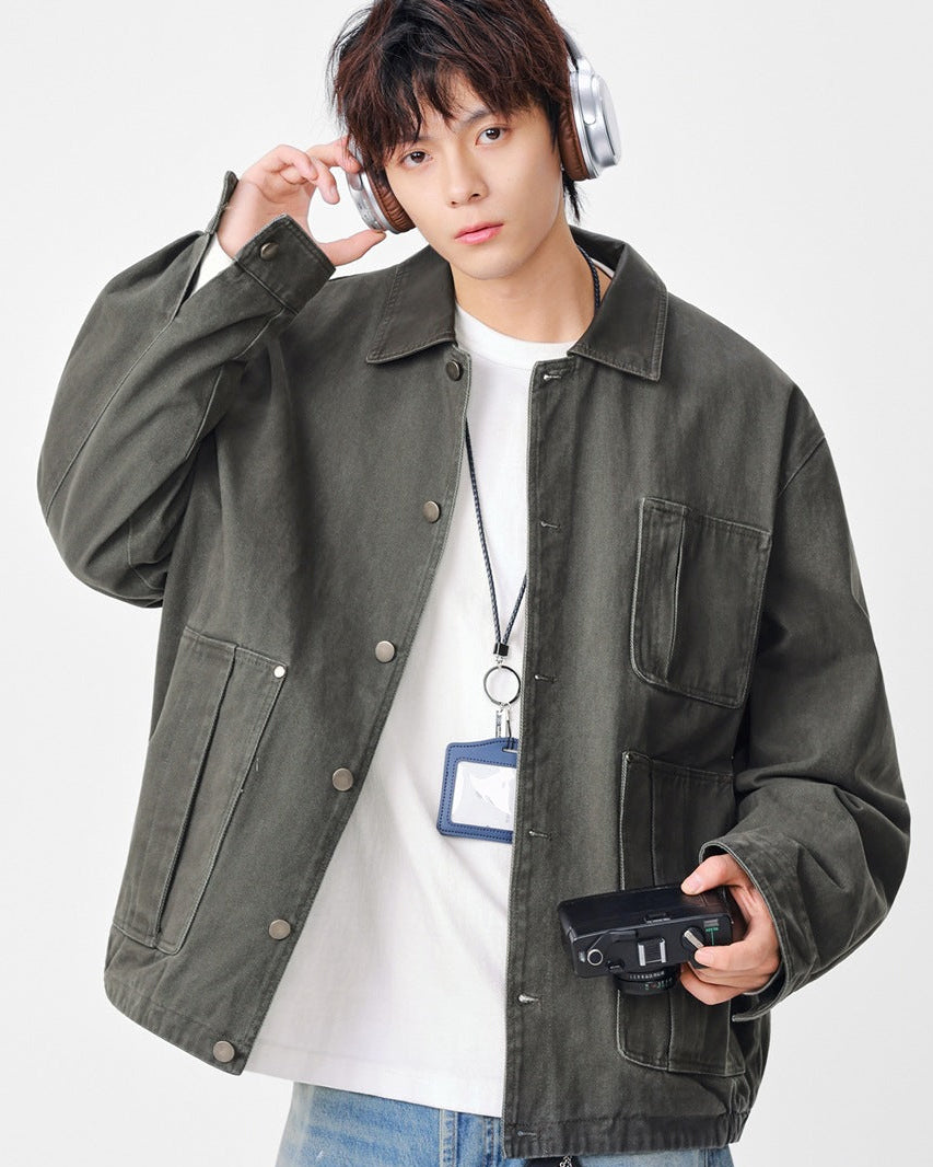 The Briarcrest Oversized Cargo Jacket