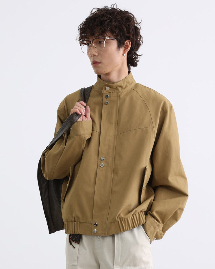 The Elmwood Casual Stand Collar Jacket