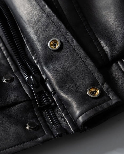 The Midnight Axis Leather Jacket