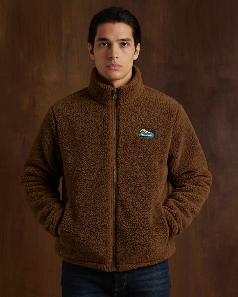 The Hearthline Sherpa Coat