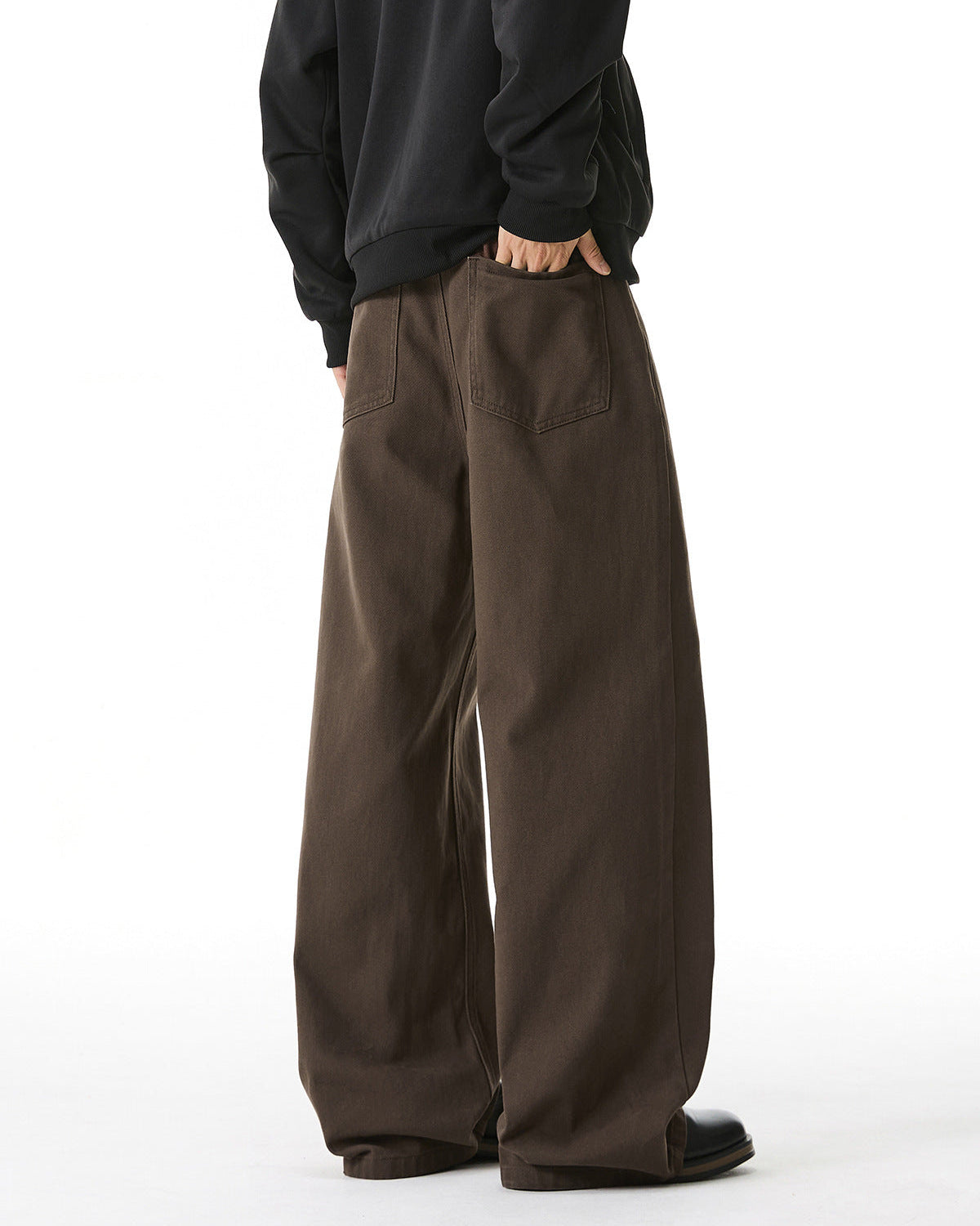 Die Contour Weave Cotton Slacks