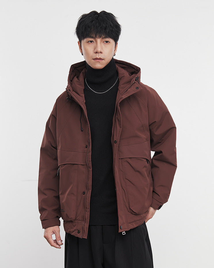 Die Alvord Field Jacket aus Baumwolle mit Kapuze