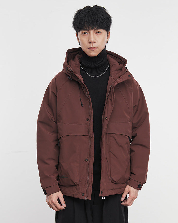 Die Alvord Field Jacket aus Baumwolle mit Kapuze