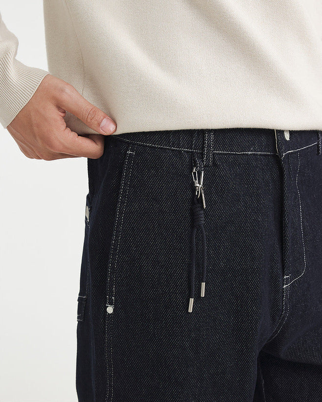 The Barton Twill-Cut Relaxed Scimitar Trouser