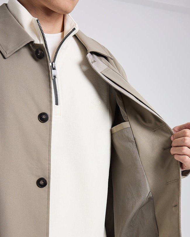 Die lange Trenchcoat-Jacke Tolland