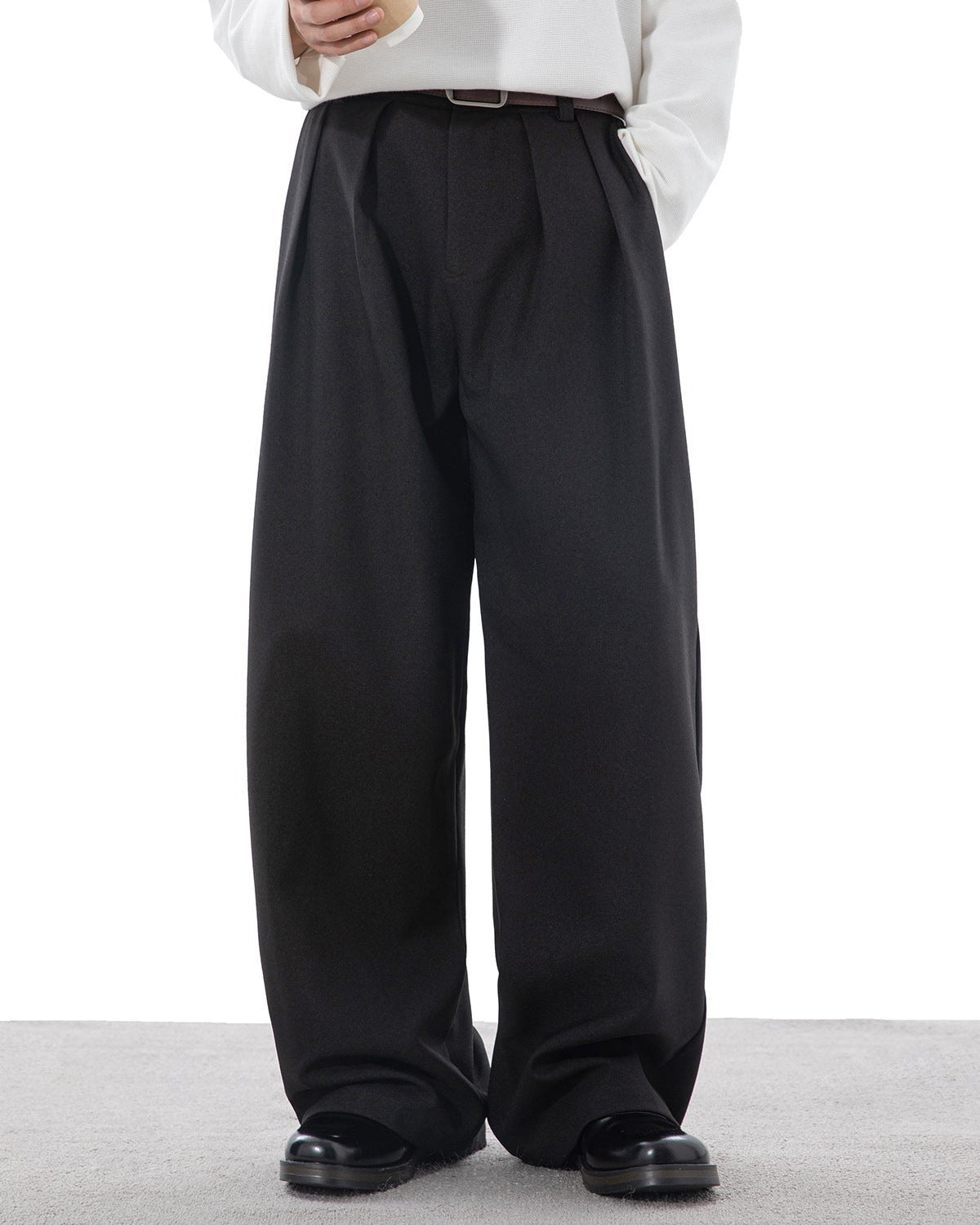 Die Draped Ease Plissee-Hose