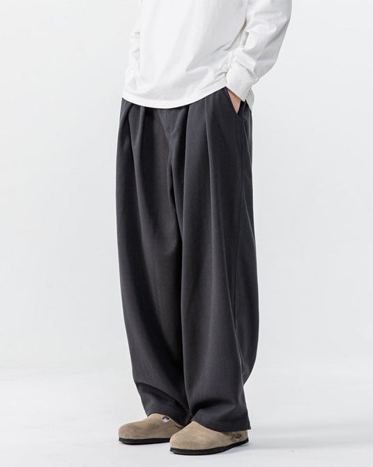 The Haven Weave Wide Trousers