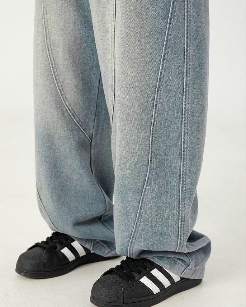 Die Harbor Wash Wide Jeans