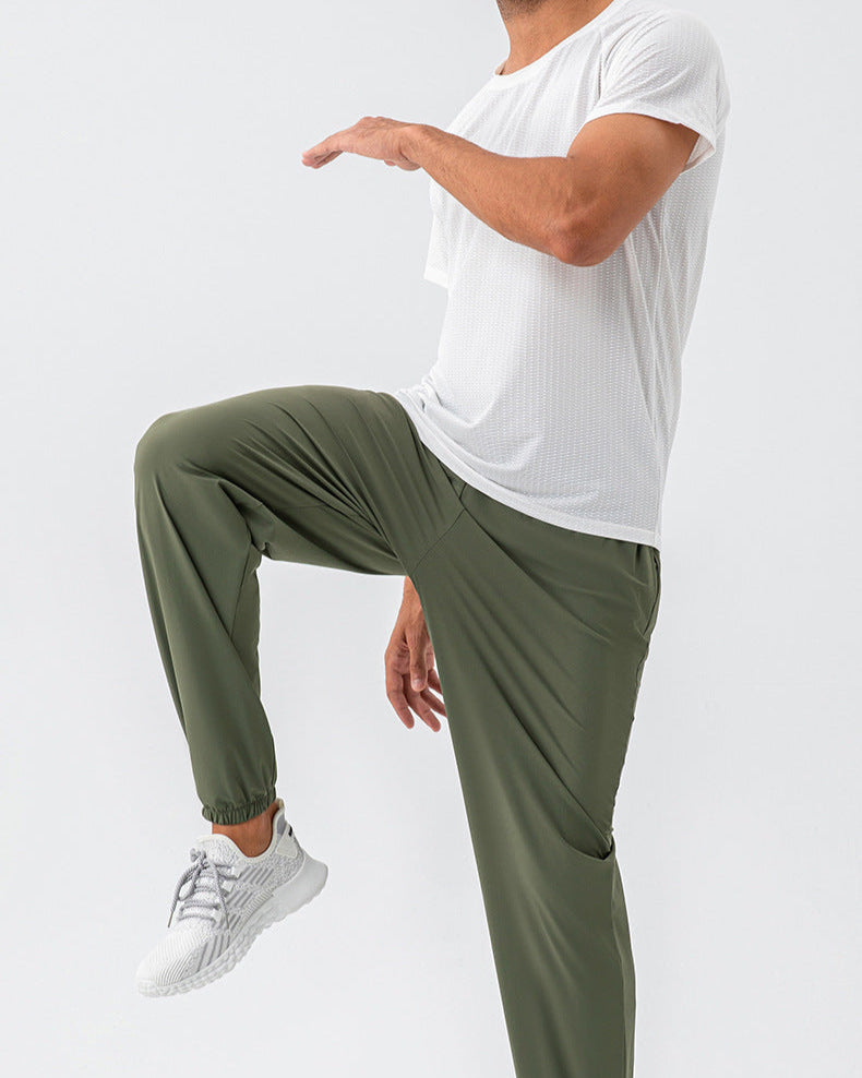 Nylon Cool Loose Schnell trocknende Stretch-Sporthosen